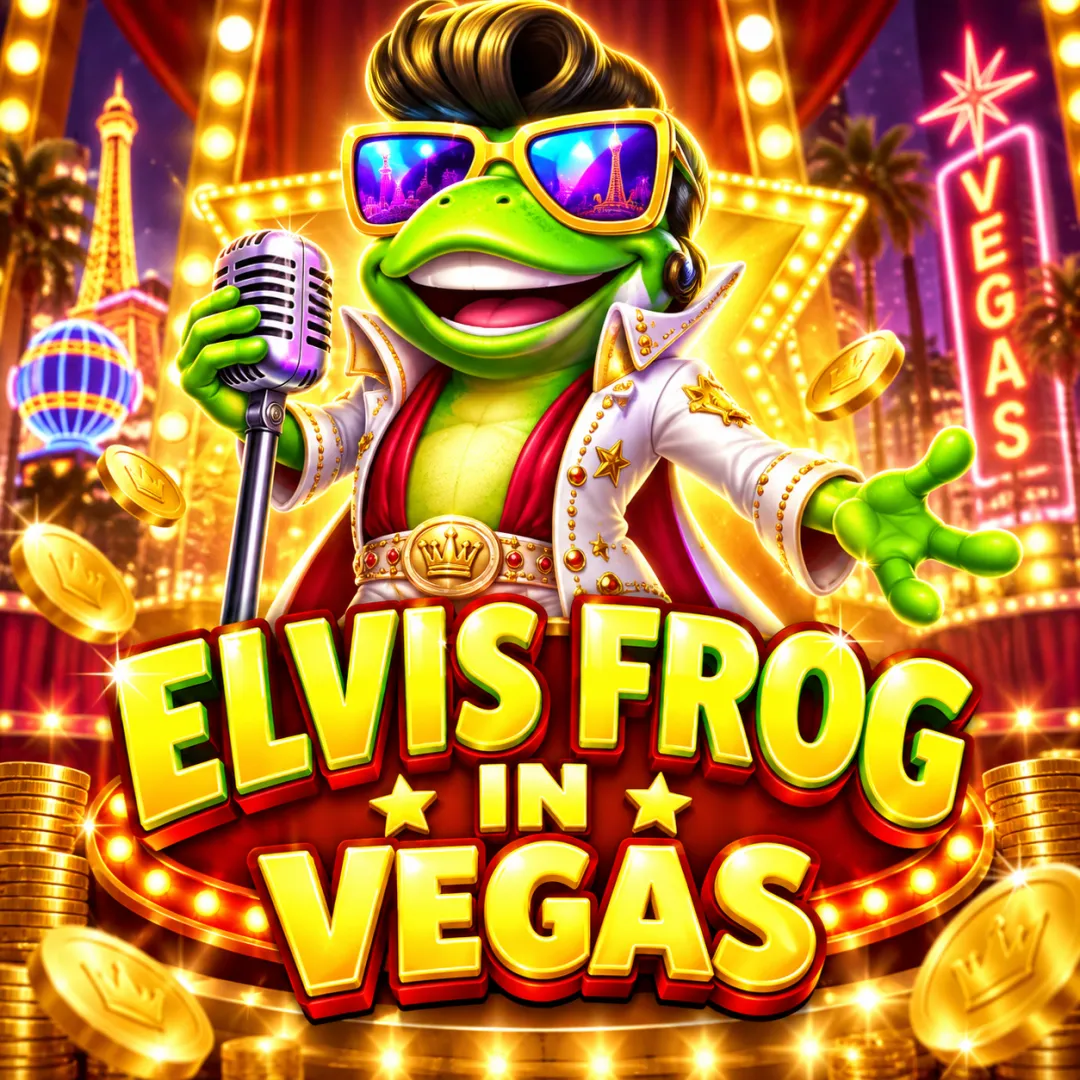Elvis Frog in Vegas